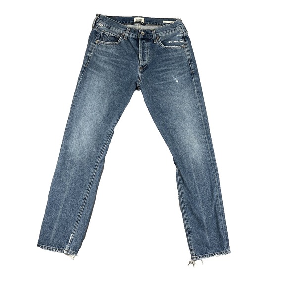 Citizens‎ Of Humanity Emerson Slim Boyfriend Jeans, Dark Wash Women's - Picture 1 of 16